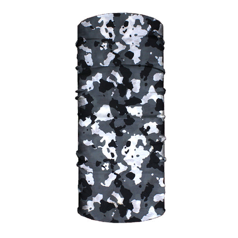 Image of Black & White Camo 10-in-1 Neck Gaiter