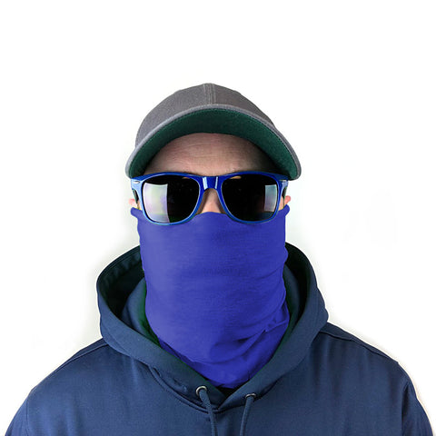 Image of Solid Royal Blue 10-in-1 Neck Gaiters