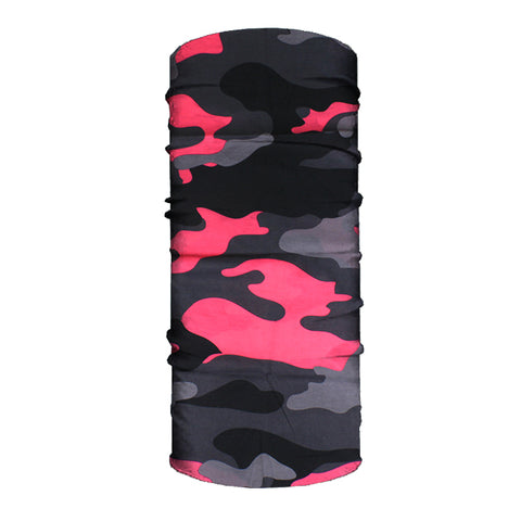 Image of Pink Camo 10-in-1 Neck Gaiter