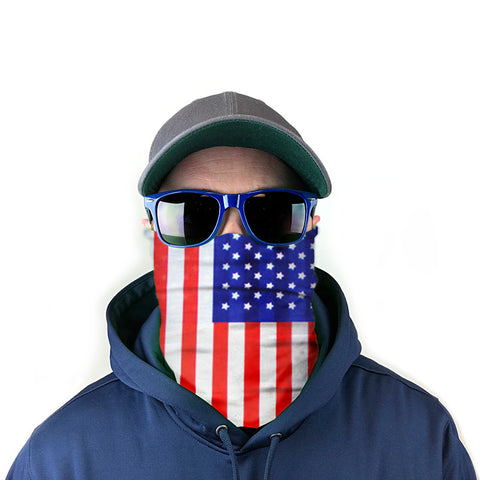 Image of American Flag 10-in-1 Neck Gaiter